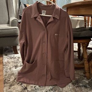 Lee Brown Mauve shirt Jacket